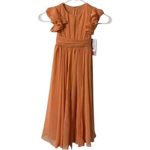 🌹Dessy Collection Sweet Melon Kids Formal Dress-3 FG